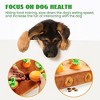 Nocciola 12 PCS Carrot Squeaky Dog Toys with Puzzle Feeding Carrot Patch,Dog Enrichment Toys for Hide and Seek, Puzzle Toys for Small and Medium Dogs - 4 of 4