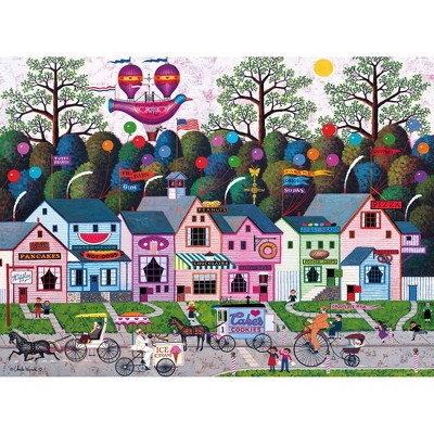 Silver Select Charles Wysocki Confection Street 1000pc Puzzle