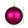 Vickerman Berry Red Ball Ornament - 2 of 4