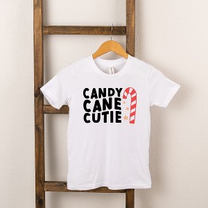 The Juniper Shop Candy Cane Cutie Toddler Short Sleeve Tee - 1 of 2