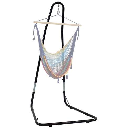 Steel Hammock Chair Stand, Hanging Chair With Stand Weight Limit