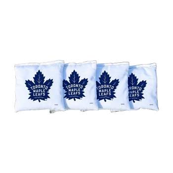 NHL Toronto Maple Leafs Corn-Filled Cornhole Bags White - 4pk