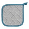 Design Imports Storm Blue Terry Potholder (Set 3) - 2 of 4
