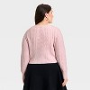 Women's Long Sleeve Bow Cardigan Sweater - A New Day™ - 2 of 3