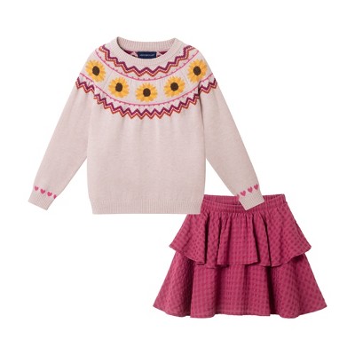 Andy & Evan  Toddler  Fall Fairisle Sweater Set