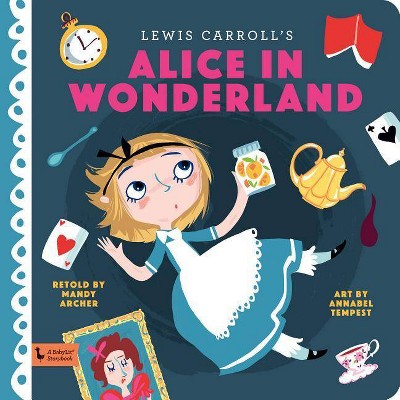 Alice in Wonderland - (BabyLit Books) (Hardcover)