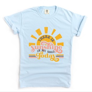 Simply Sage Market There Is Sunshine In My Soul Today Garment Dyed Tee - 1 of 4
