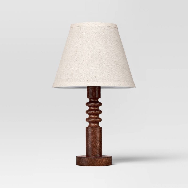 Mid Tone Wood Table Lamp - Threshold™