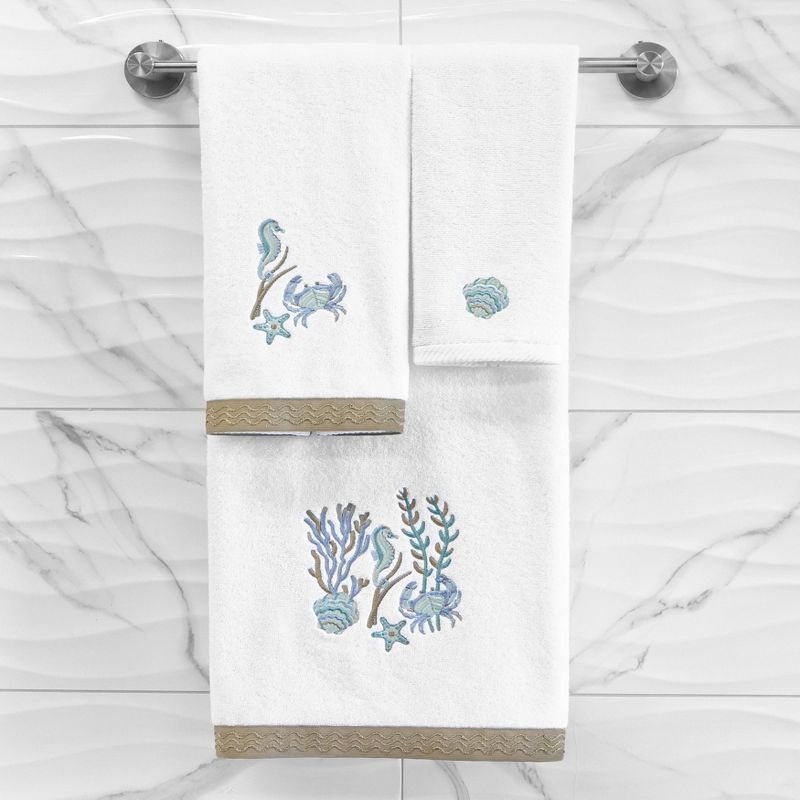 Aaron Design Embellished Towel Set - Linum Home Textiles, 5 of 11