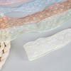 INSPIRE CHIC Flat Snow Yarn Wrinkle Texture Wide Shoe Laces for Sneakers Skate Shoes Boots Sport Shoes 1 Pair - 3 of 4