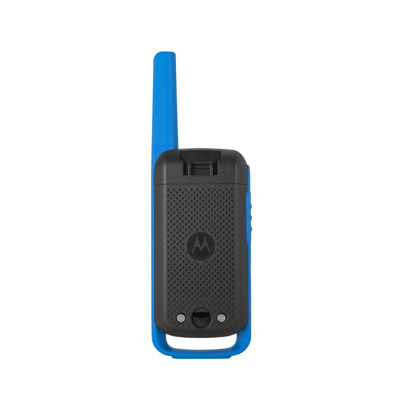 Motorola Solutions Talkabout T270 Two-Way Radio, 25 mile range, Black W/Blue, 5 of 8