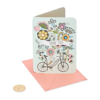 Card Thank You Bike - PAPYRUS