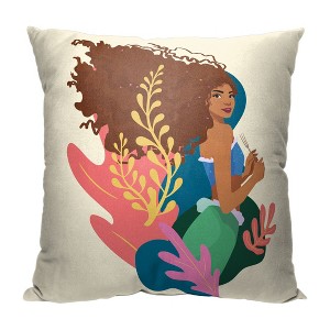 Disney Little Mermaid Curious Throw Pillow 18x18 Inches - 1 of 1