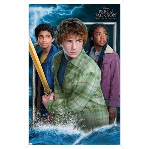 Trends International Disney Percy Jackson and The Olympians - Trio Framed Wall Poster Prints - 1 of 4