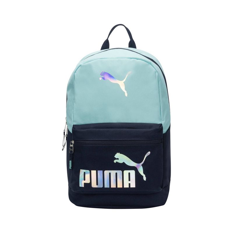 PUMA Activation 18&#34; Backpack - Aqua/Navy, 1 of 5