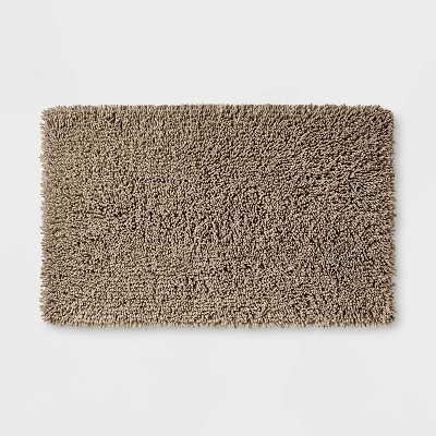 21&#34;x34&#34; M&#233;lange Looped Bath Rug Dark Sand - Casaluna&#8482;