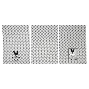 Down Home Our Roost Tea Towel Set of 3 19x28 VHC Brands - 1 of 4
