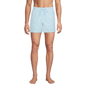 Lands' End Men's 5 Inch Volley Swim Trunk - 1 of 4