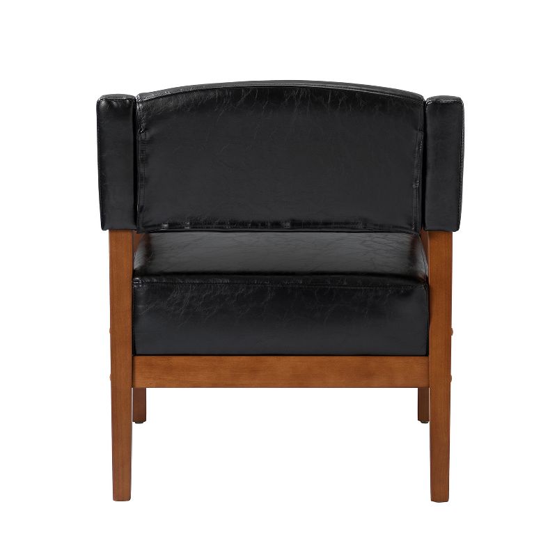 Randolf Vegan Leather Armchair with Special Arms | ARTFUL LIVING DESIGN, 5 of 11