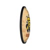 College Basketball Hardwood Design Oval Slimline Lighted Wall Sign - 3 of 4