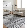 Mark & Day Katarina Woven Indoor Area Rugs Black/Light Silver - 2 of 2