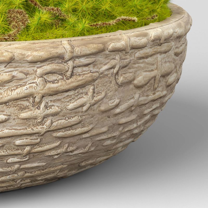 3.5&#34; Artificial Moss in Textured Pot Green - Threshold&#8482; designed with Studio McGee, 5 of 8