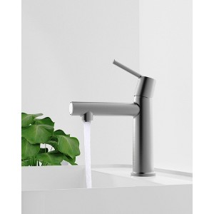 PAGED Bathroom Faucet for 1 or 3 Holes, Single Handle Bathroom Sink Faucet with Two Hoses for Bathroom, Fountain and Flow Mode - 1 of 4