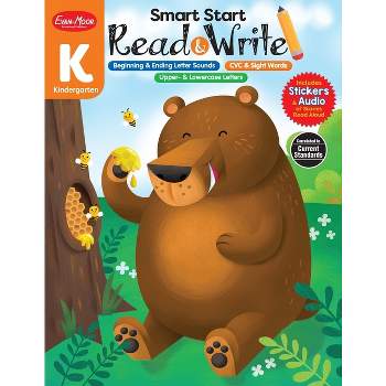 Smart Start: Read and Write, Kindergarten Workbook - (Smart Start: Read & Write) by  Evan-Moor Educational Publishers (Paperback)