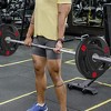 Weight Plates 2-Inch Rubber Coated Olympic Cast Iron Grip Plates Bumper Plates in Pairs or Single for Strength Training - 2 of 4