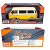 Volkswagen Type 2 (T3) Van Yellow and Beige "Timeless Legends" Series 1/24 Diecast Model Car by Motormax - 3 of 3