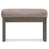 Small Madison Footstool Ottoman Bench - WyndenHall - 3 of 4