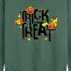Women's - Pokémon - Trick Or Treat Lightweight French Terry Wide Neck Long Sleeve Graphic Shirt - 2 of 4