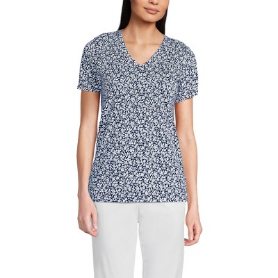 Lands' End Women's Relaxed Supima Cotton T-Shirt