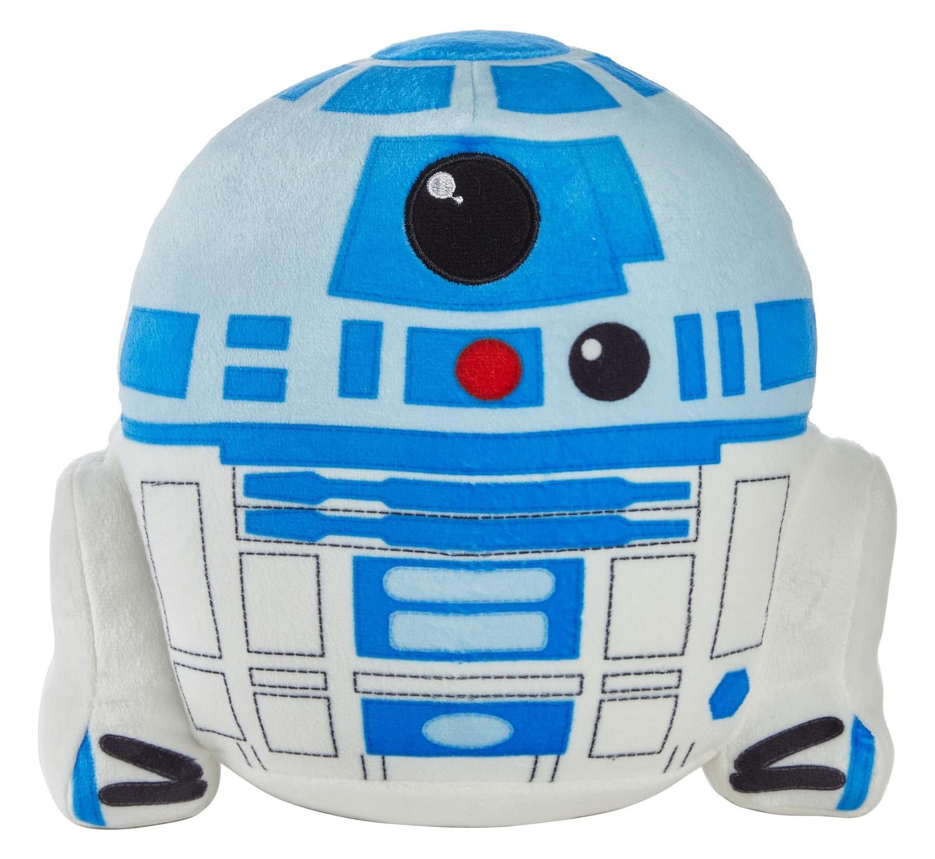 Star Wars Cuutopia 10-inch R2-D2 Plush, Soft Rounded Pillow Doll, Collectible Gift for Kids & Fans Ages 3 Years Old & Up 10 inches