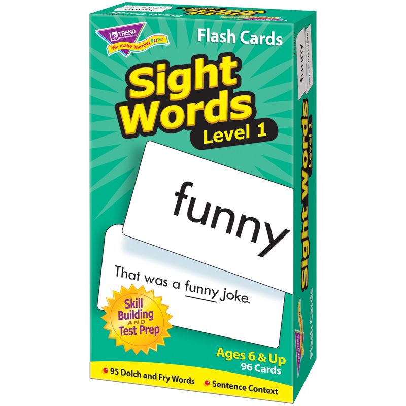 TREND Sight Words � Level 1 Skill Drill Flash Cards, 4 of 5