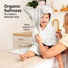 KeaBabies PlayPals Baby Towels with Hood for Girls, Boys, 100% Organic Soft Cotton Hooded Bath Towels for Newborn, Kids - 4 of 4