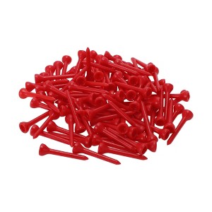 Unique Bargains Portable Chair-shaped Golf Tees Multicolor 100 Pcs - 1 of 4