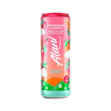 Alani strawberry Sunrise Energy Drink - 12 fl oz Can