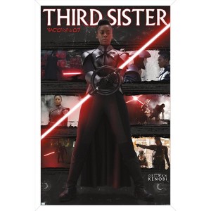 Trends International Star Wars: Obi-Wan Kenobi - Third Sister Framed Wall Poster Prints - 1 of 4
