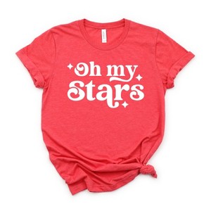 Simply Sage Market Women's Oh My Stars Bold Short Sleeve Graphic Tee - 1 of 2