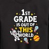 Boys' - Dr. Seuss - First Grade Out Of This World Graphic Long Sleeve Fleece Sweatshirt - 2 of 4