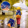 Gymax 2 Pieces Children's Suitcase Set Trolley with Backpack Luggage Trolley / Wheels - 3 of 4