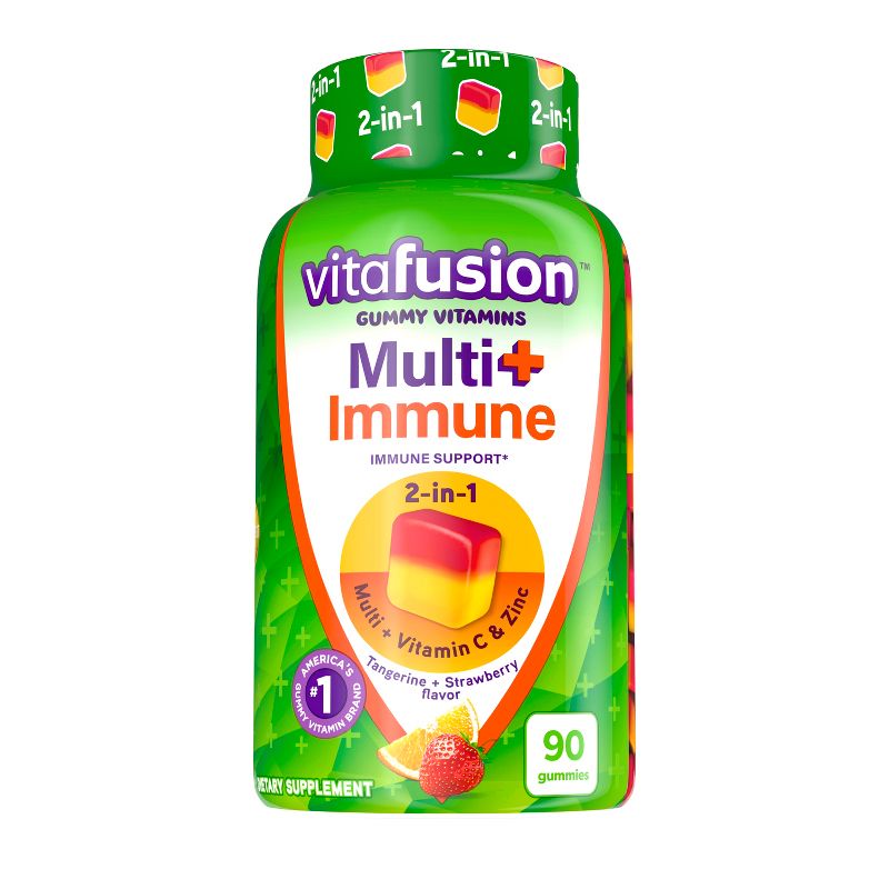 Vitafusion Multi+Immune Gummies - 90ct, 1 of 11