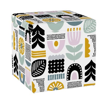 Plano Storage Ottoman Helsinki Block Lavender - Project 62™