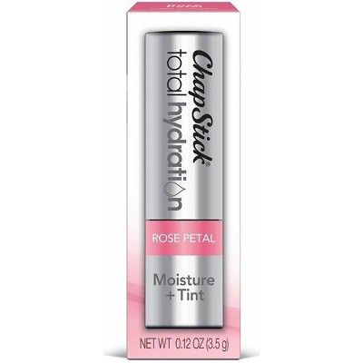 Chapstick Total Hydration Moisture with Tint - Rose Petal - 0.12oz