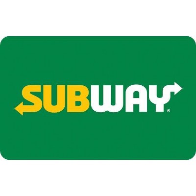 Subway $25 Gift Card (Mail Delivery)