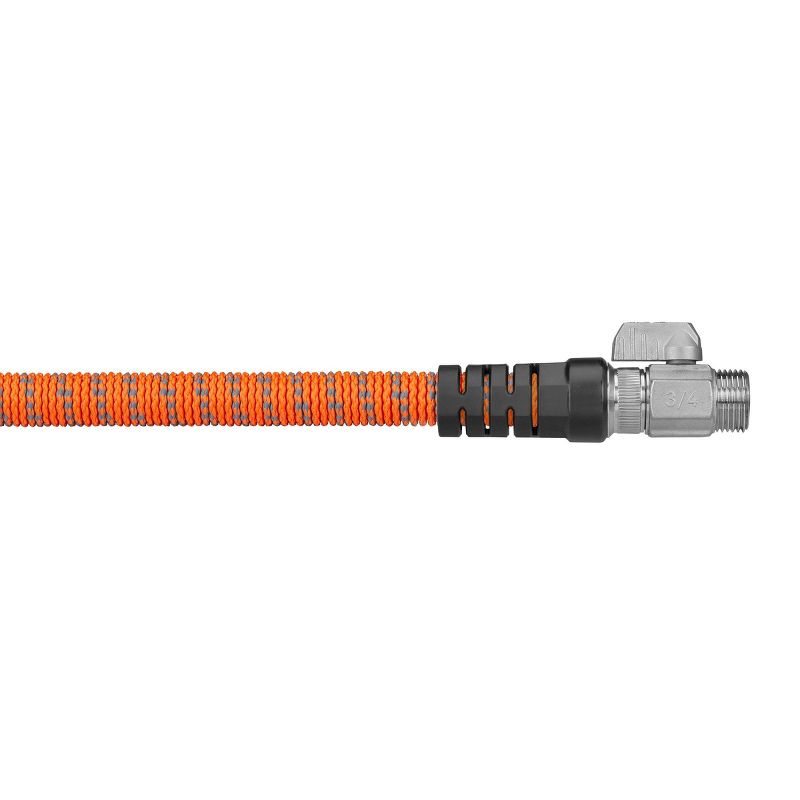 HydroTech 75&#39; Pro Series Expandable Max Flow Garden Hose Orange, 5 of 9