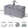 Extra Large Heavy Duty Tote Bags - HOMLUX™: Washable & Foldable - 2 of 4