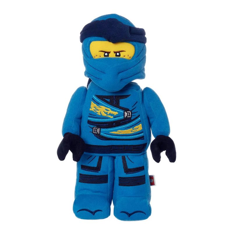 Manhattan Toy Company LEGO® NINJAGO® Jay Ninja Warrior 13" Plush Character, 1 of 7