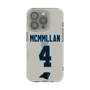 NFL Carolina Panthers Players Game Tactic Clear Cell Phone Case for Apple iPhone - 1 of 4